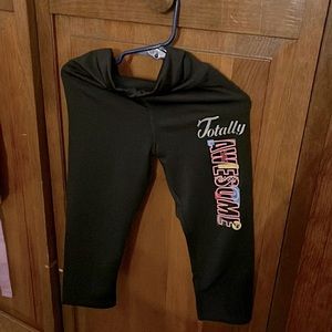 Totally Awesome work out pants size 5 stretch